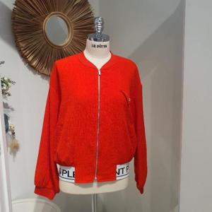 르피타 HC06 차이나넥 집업 점퍼(레드) L252UJP551