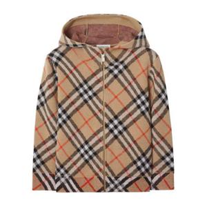 키즈 버버리 니트 스웻셔츠 8104314 KB5 JIMMY B9368 BROWN BLACK