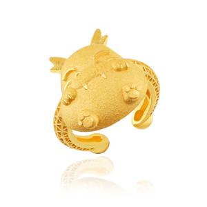 [한국표준금거래소] 24K 순금 말랑 용 돌반지 1.875g
