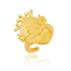 [한국표준금거래소] 24K 순금 하트 용 돌반지 1.875g