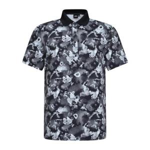 JDX HC12 UV차단 플라워 반팔 티셔츠 X1TSW2506 BK