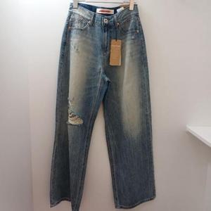 잠뱅이 HC13 캣워싱 와이드청바지 AP2DLG482