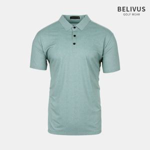 빌리버스 남성 골프웨어 스판 경량 버튼 반소매 티셔츠 BRM024