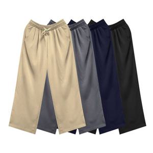 휴어 남자 린넨 투턱 와이드 팬츠 USD-240501M