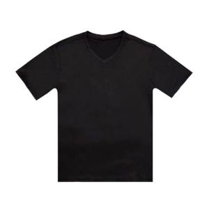 스판 반팔 티셔츠(블랙) 남여공용 여름 브이넥 무지티