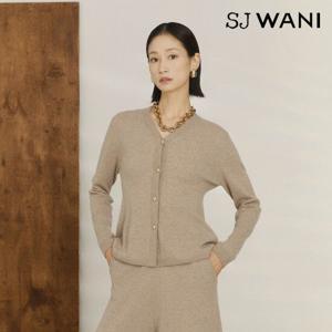 SJ와니 25FW 캐시미어 100 아워글라스 가디건 1종