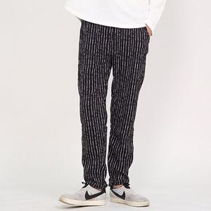 남자 기모바지 융털바지 겨울바지 스트라이프