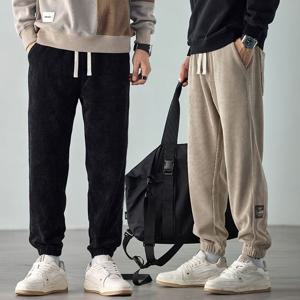 골덴 밴딩 바지 남자 간절기 트레이닝 조거팬츠