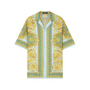 25 FW 베르사체 바로코 프린트 반소매 셔츠 10039261A13557 TP438205260