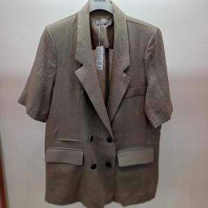 Latium HC06 국내생산 하프길이 5부반팔 죠셉더블 테일러 세미정장 린넨 쟈켓 T2523jk12B1