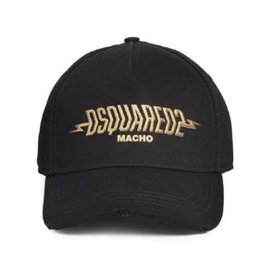 25 FW 디스퀘어드2 로고 프린트 베이스볼 캡 모자 BCM090605C00001 TP434114405