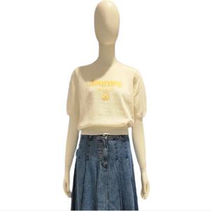 [쥬크]레터링 포인트 라운드넥 니트 (Z252KSK303)