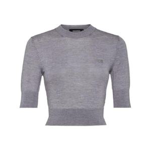 25 FW 디스퀘어드2 크롭 니트 탑 S75HA1268S18310 TP432727304