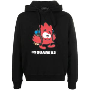 25 FW 디스퀘어드2 로고 프린트 디테일 후드티 S71GU0551S25030 TP432389739