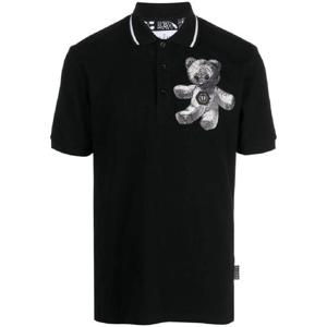 25 FW 필립플레인 페이즐리 테디 베어 폴로 셔츠  FACCMTK6406PTE003N TP432115347