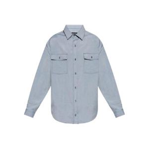 25 FW 조르지오아르마니 라이트 블루 버튼 업 셔츠 GM001790TE16194 TP438512889