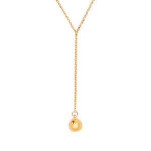 25 FW 알리기에리 드롭 펜던트 네크리스 FJ1472BRZ TP432044945