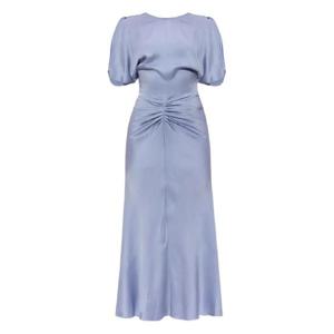 25 FW 빅토리아베컴 퍼프 소매 주름 드레스 1325WDR005227D TP438538877