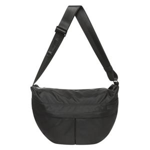 (더블사은)25년 노티그 어반 하프 문 크로스 백 블랙 OLF1ACBA351-K1