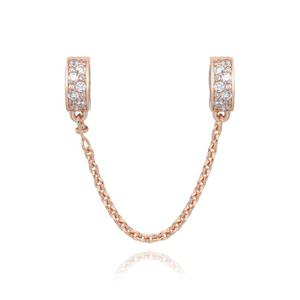 판도라 참 세이프티 체인 클리어 파베 786322CZ-05