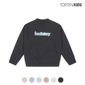 [탑텐키즈][탑텐키즈] 여아 플리스 레터링 맨투맨_MKC4TR2201