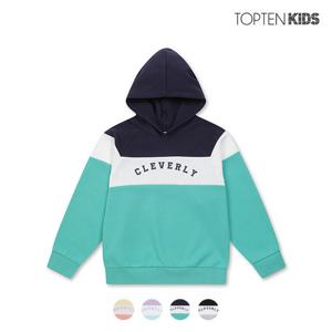 [탑텐키즈][탑텐키즈] 공용 더블니트 블록 후드티_MKC1TH3201