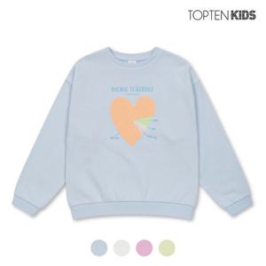 [탑텐키즈][탑텐키즈] 여아 테리 더블시퀸 맨투맨_MKC1TR2102