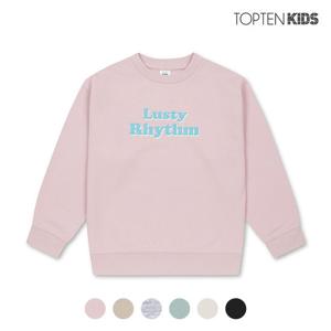 [탑텐키즈][탑텐키즈] 공용 더블니트 레터링 맨투맨_MKC3TR3201