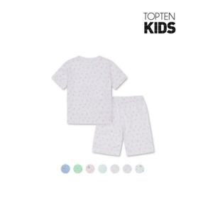 [탑텐키즈][탑텐키즈]공용 반소매 라운지 세트_MKC2UI3002