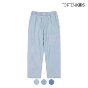 [탑텐키즈][탑텐키즈] 공용 9부 헤지 데님 팬츠_MKD2DP3011