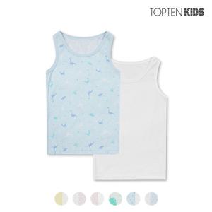 [탑텐키즈][탑텐키즈] 유아 면메쉬 2PACK 탱크탑_MKC5UL3301