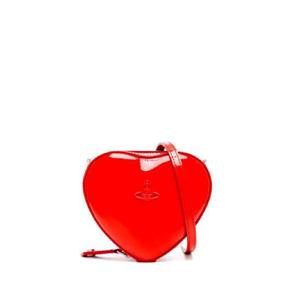 25 FW 비비안웨스트우드 미니 하트 페이턴트 크로스 백 58020002WL001OA TP432331206