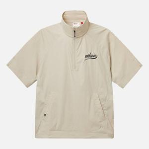 윌슨반팔티 JQS W241001TJA31-BEI 남성 헤리티지로고 반팔 아노락