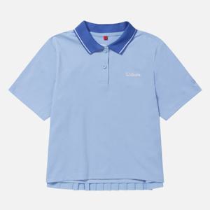 윌슨반팔티 JQS W241002TPS42-SBU 여성 플리츠 폴로 티셔츠