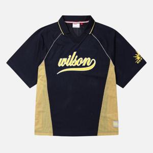 윌슨반팔티 JQS W241001LPS51-DNY 베스켓볼 매쉬 폴로 반팔 티셔츠