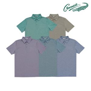 [크로커다일] 나일론 냉감 기능성 반팔 카라티 CDAABTP2703