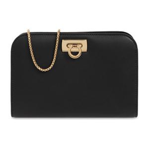 살바토레 페라가모 완다 체인 클러치 크로스백 블랙 218352 771651