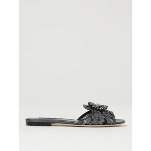 [DOLCEGABBANA] 라프리마 여성 플랫 샌들 CQ0023AE637 87505 실버 /6