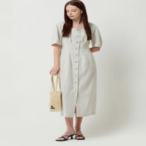 [시슬리] 쉬어한 쉬폰 소재에 잔잔한