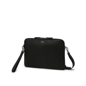 [닥스핸드백][선물포장가능][DBBA5F013BK]블랙 DD 패턴경판소가죽 클러치