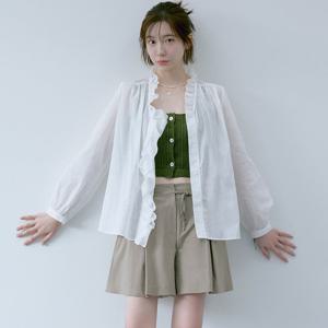 [쥬크]A라인 핀턱 반바지_Z252MSA020