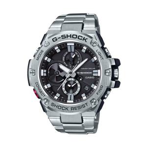 [지샥]GST-B100D-1ADR LIC 지스틸 풀 아날로그 메탈밴드 블루투스 터프솔라