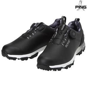 [핑골프][양말증정]남성 배색 다이얼 골프화 611E1SE001_BK