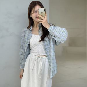 [다잇템]여자 캡내장 레이스 슬림핏 편한 나시티