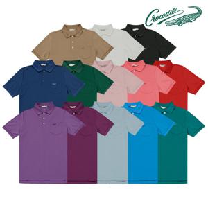 [크로커다일] 피케이 솔리드 요꼬 카라티 CDAABTP2701