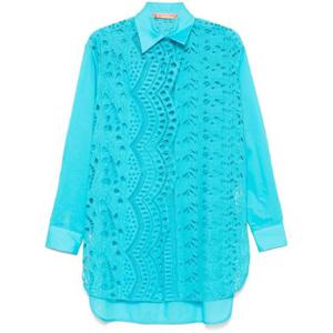 25 FW 에르마노설비노 플로럴 자수 셔츠 D464K613RXT TP434636792