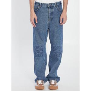 LOEWE Baggy Anagram Denim Jeans H526Y11WA65320