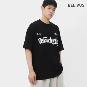 빌리버스 남성 반팔 티셔츠 로고 캐주얼 면티 BBN168