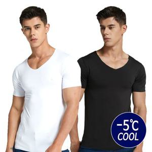 심리스 반팔 아이스티셔츠 ELC-2001