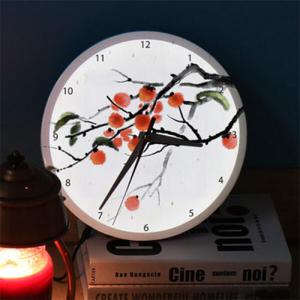 아트박스/꾸밈 nf137-LED시계액자25R_풍수재물복감나무